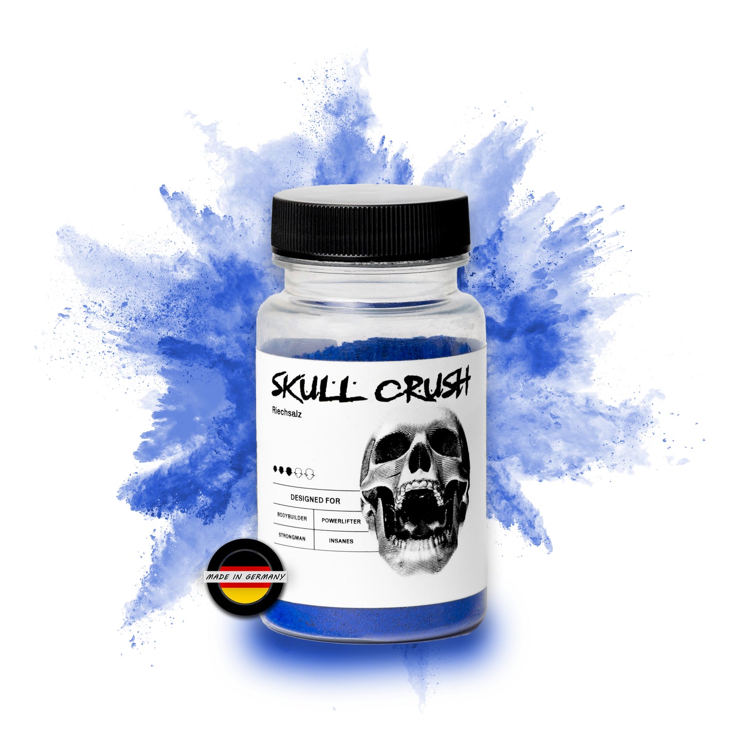 SKULLCRUSH smelling salts - strength 3/5 - blue