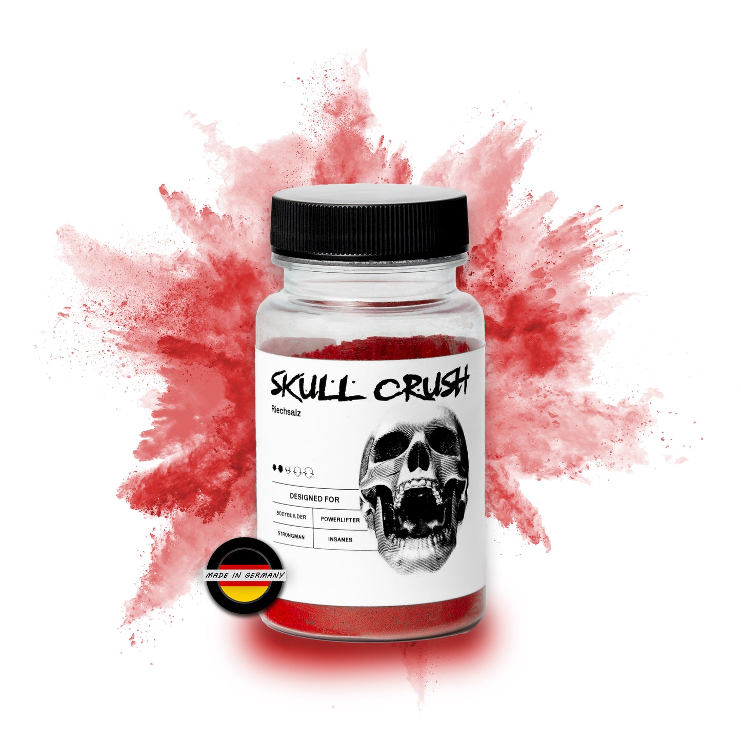 SKULLCRUSH Riechsalz - Stärke 2/5 - rot