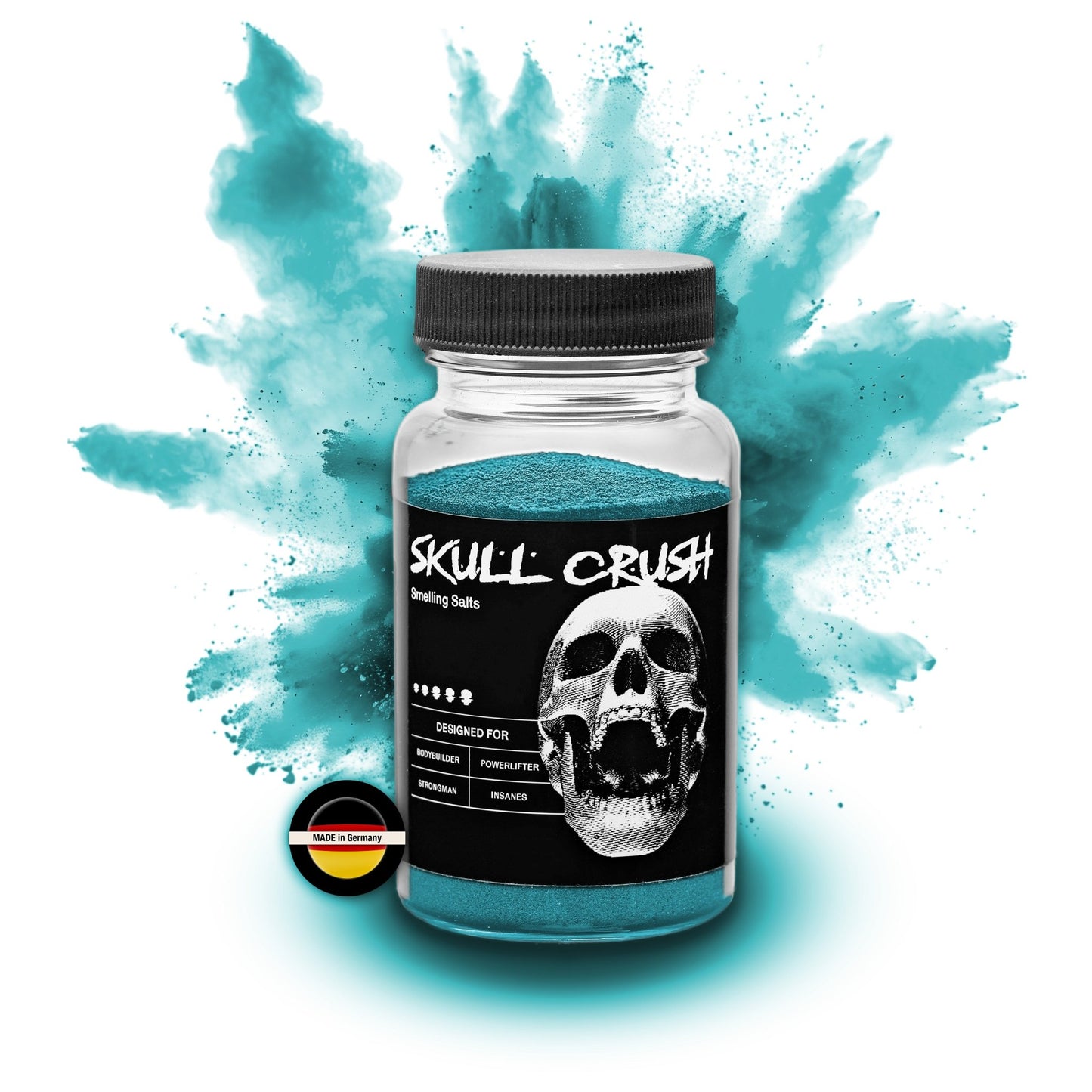 SKULLCRUSH Riechsalz - Stärke 5/5 - Menthol - Azan Strength