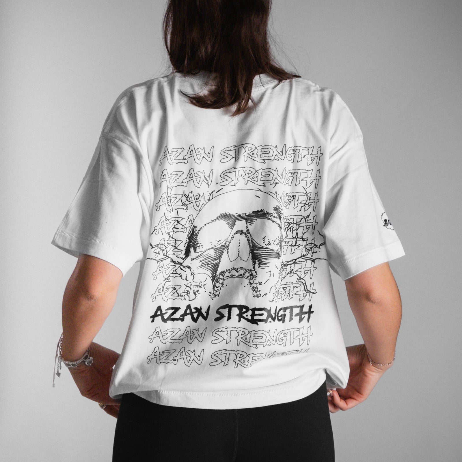 Oversized T-Shirt - SACRIFICE FOR LEGACY - Azan Strength