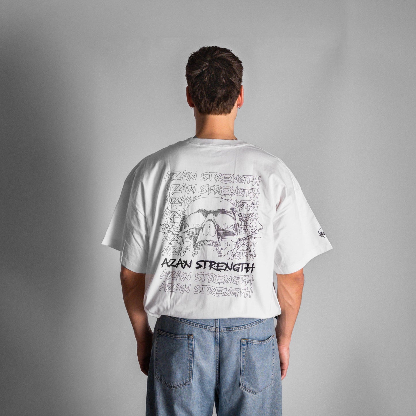 Oversized T-Shirt - SACRIFICE FOR LEGACY - Azan Strength