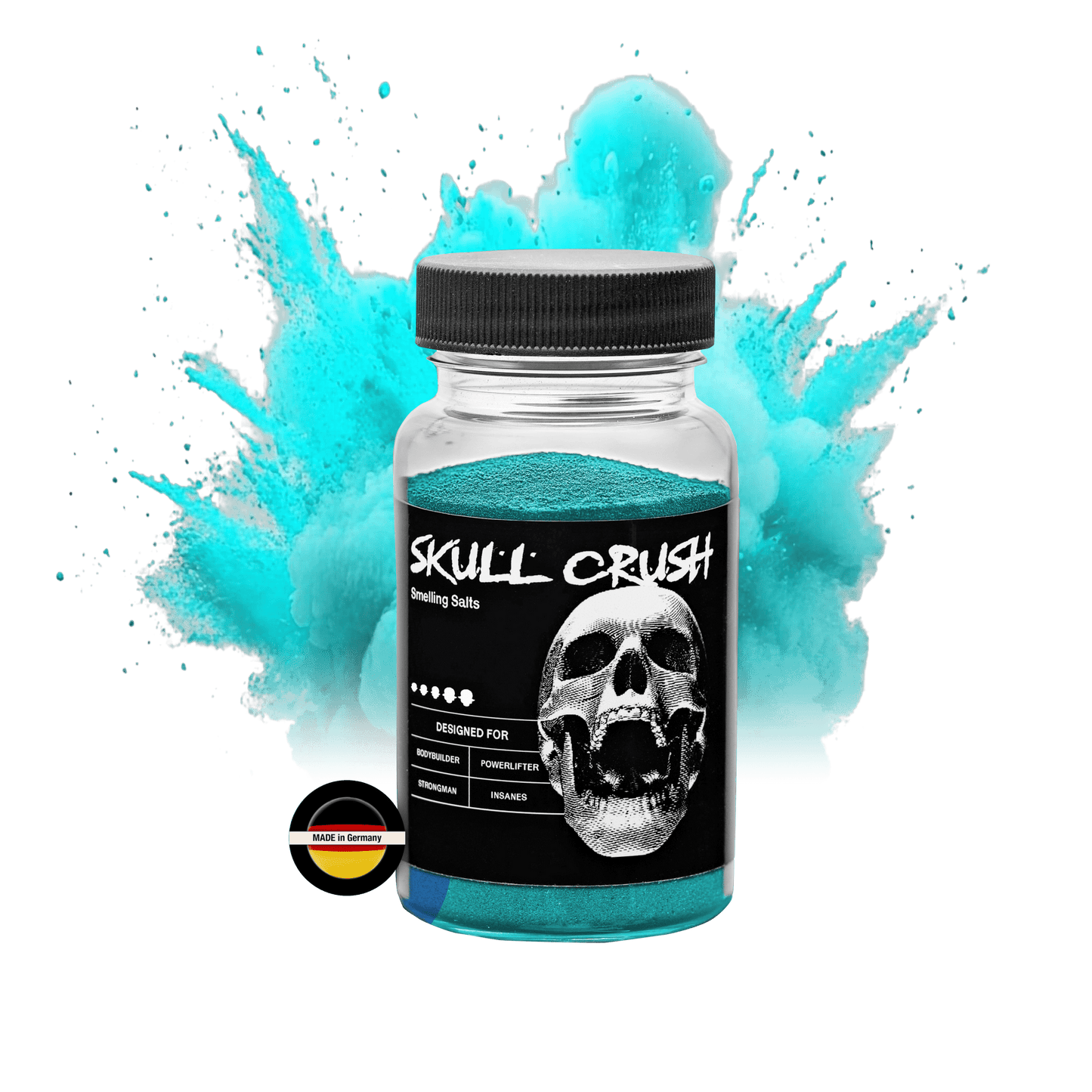 SKULLCRUSH Riechsalz - Stärke 5/5 - Menthol - Azan Strength