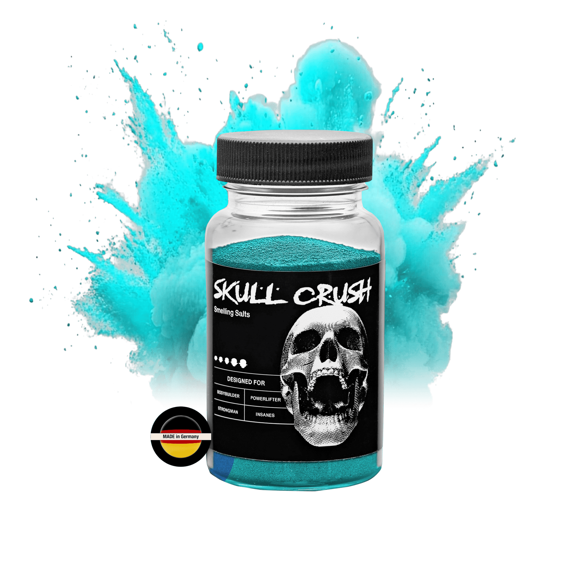 SKULLCRUSH Riechsalz - Stärke 5/5 - Menthol - Azan Strength
