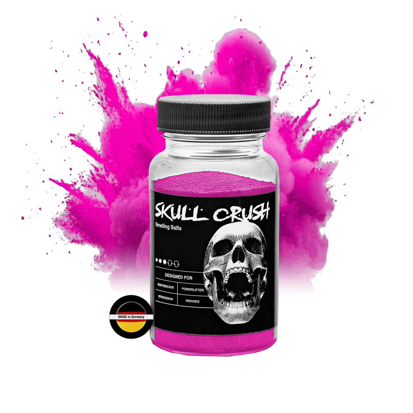 SKULLCRUSH Riechsalz - Stärke 3/5 - Kaugummi - Azan Strength