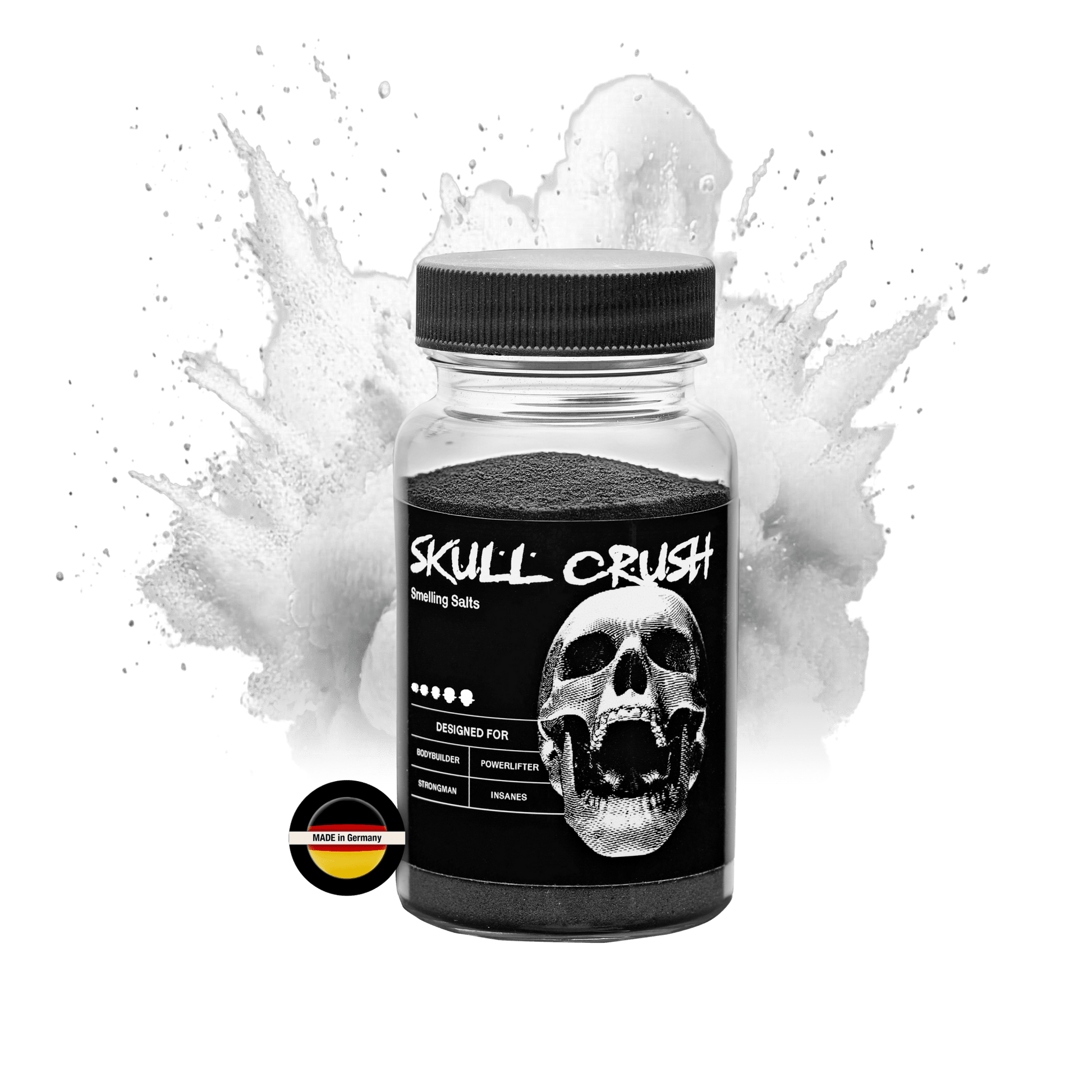 SKULLCRUSH Riechsalz - Stärke 5/5 - schwarz - Azan Strength